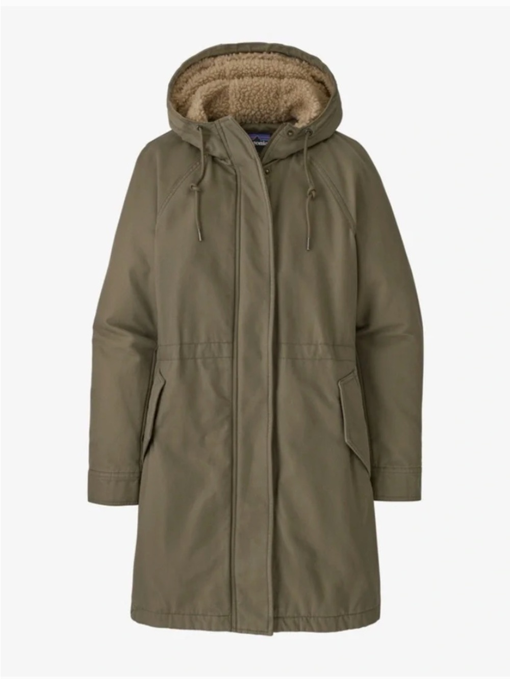 Patagonia Green Prairie Dawn Parka- Sherpa